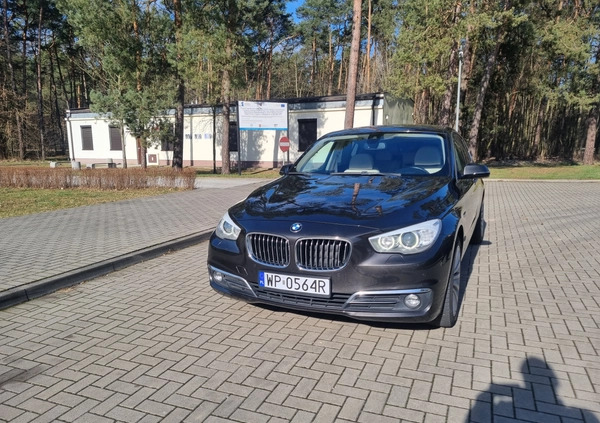 BMW 5GT cena 59900 przebieg: 263824, rok produkcji 2013 z Koło małe 277